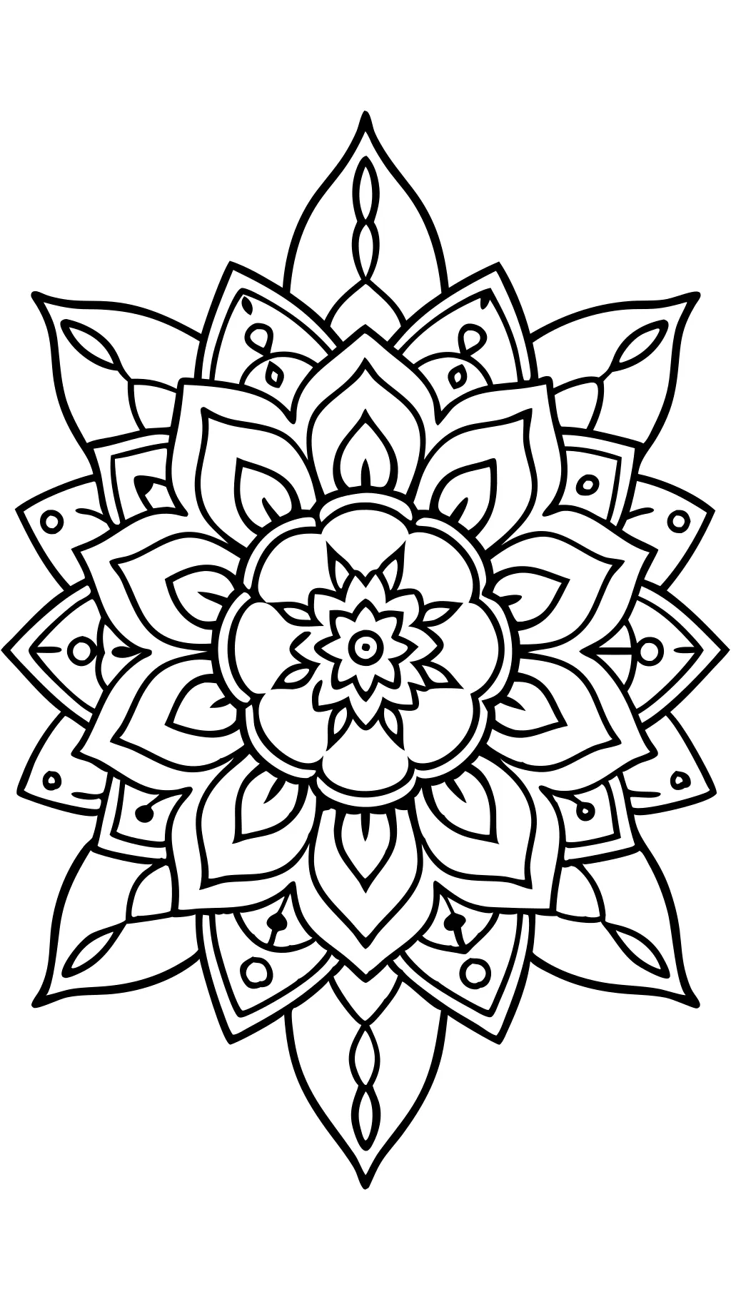 easy coloring pages for adults printable